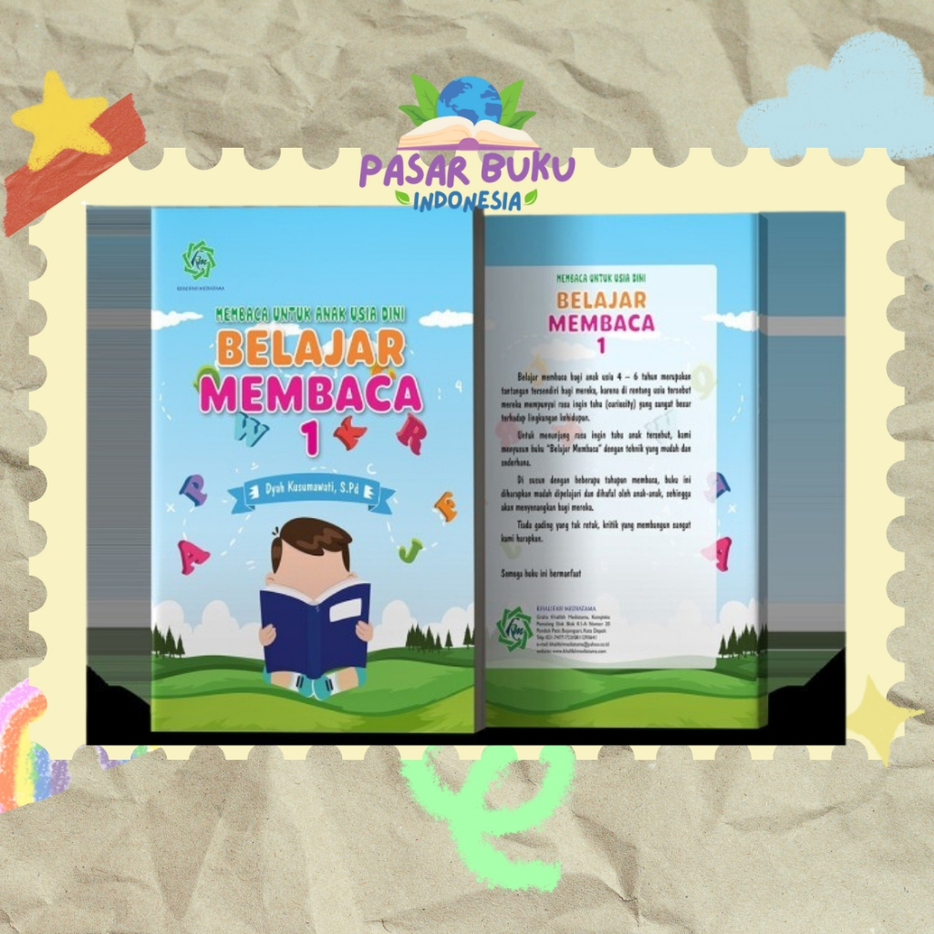 Jual Buku Cerita Gambar Belajar Membaca 1 - Buku Edukasi Anak Tk Paud