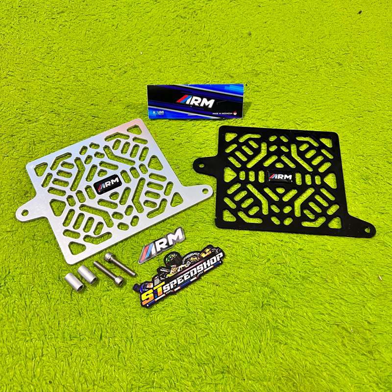 Jual Cover Radiator ARM Full CNC Vario 160 PCX 160 Motif CYBER Original ...
