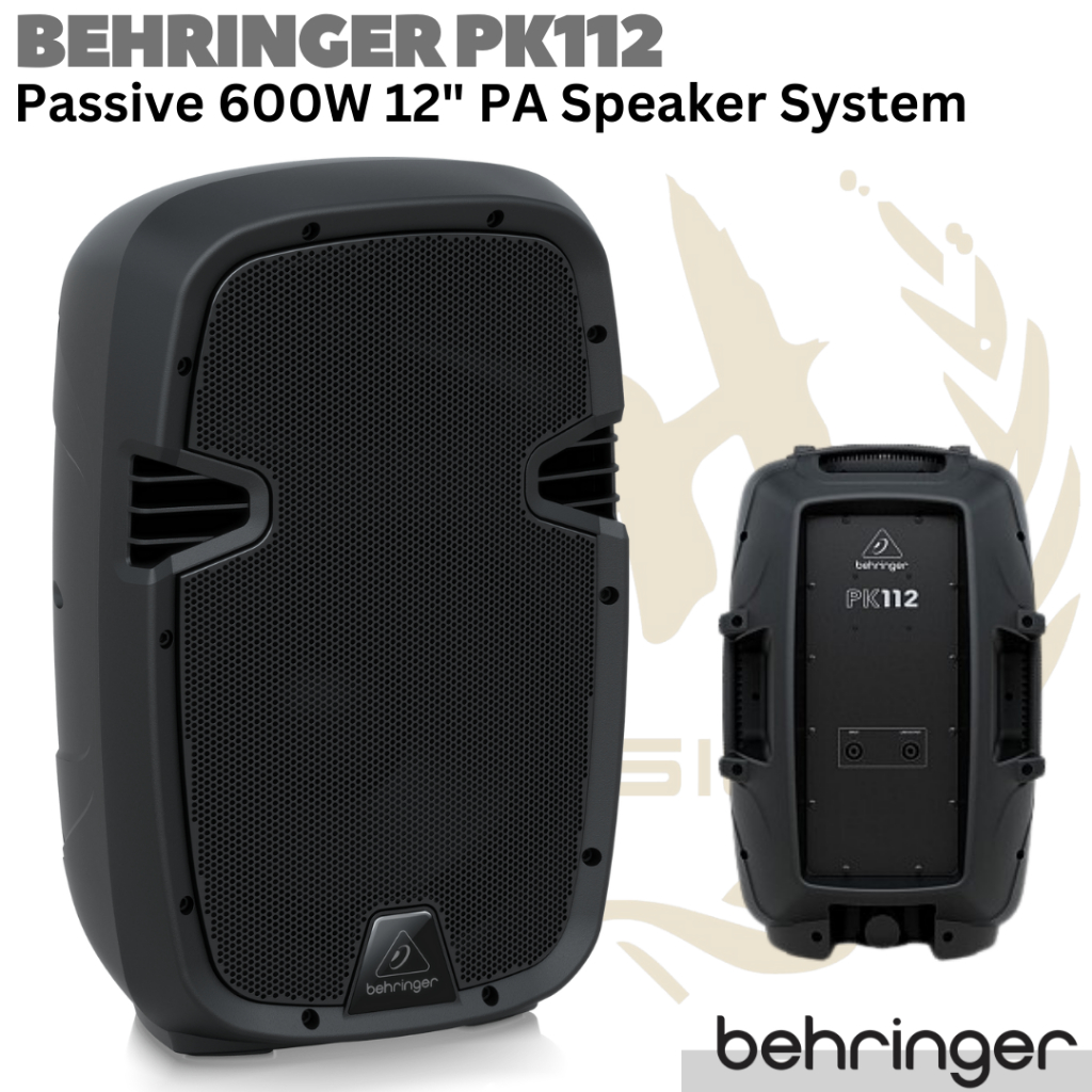 Jual BEHRINGER PK112 Passive 600W 12 inch PA Speaker System | Spiker ...