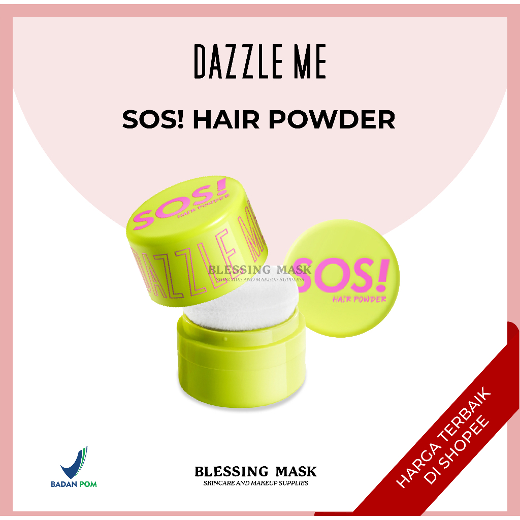 Jual DAZZLE ME SOS Hair Powder Oil Control Rambut Lepek Mattifying