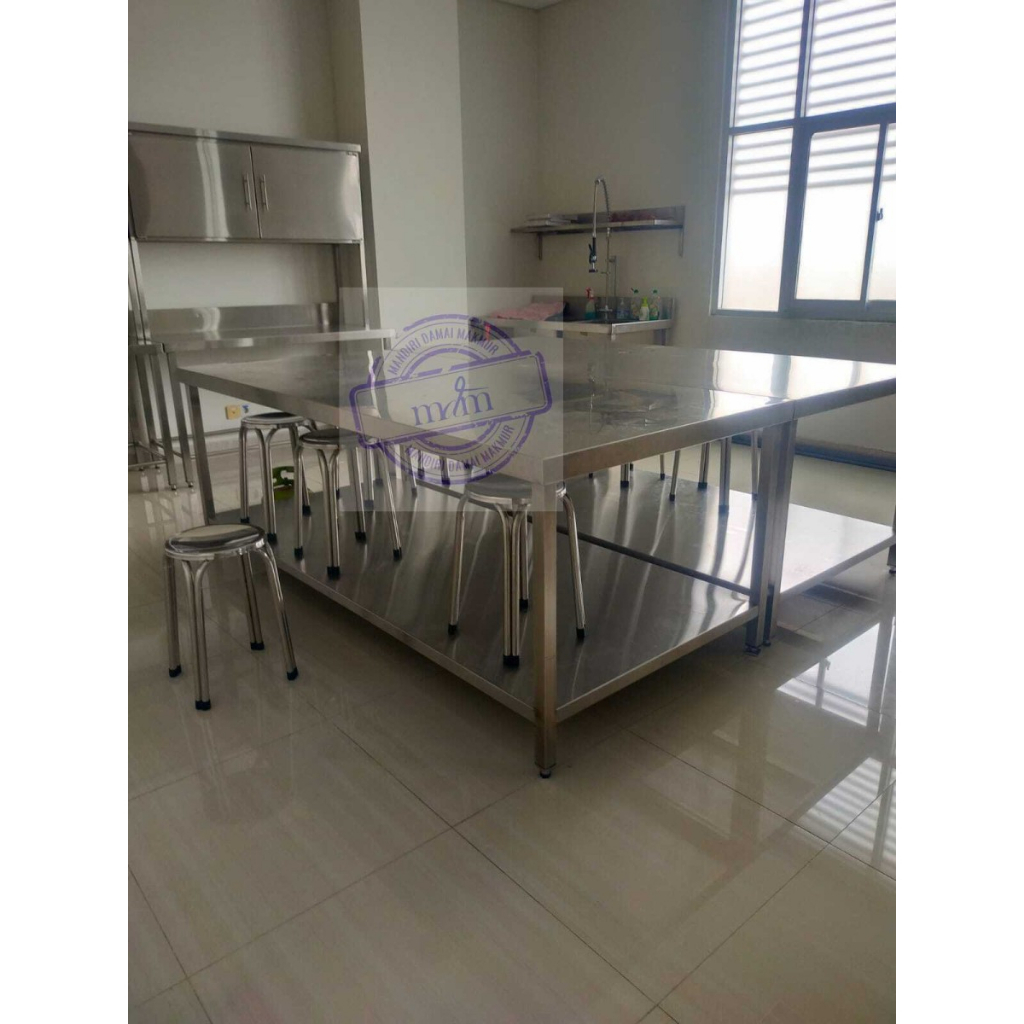 Jual Meja laboratorium Stainless Steel tahan karat murah | Shopee Indonesia