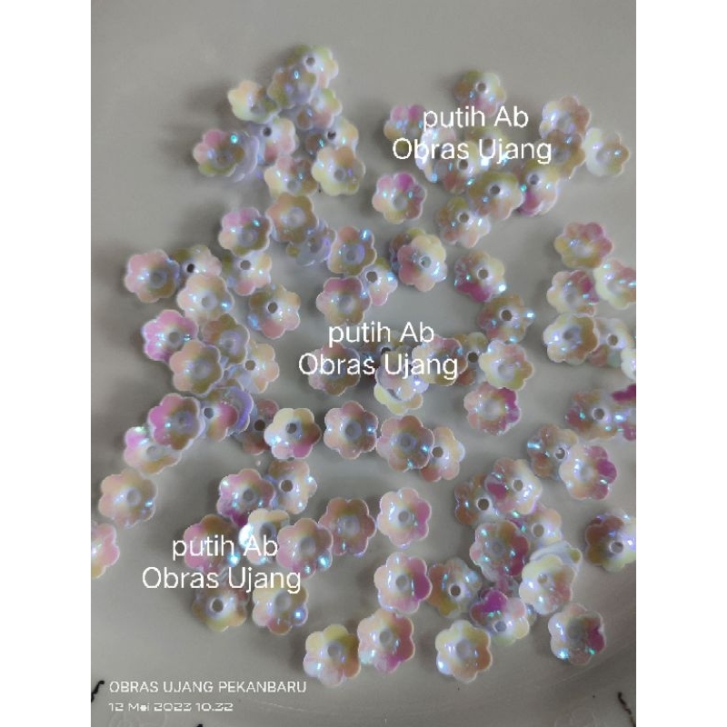 Jual Bunga cup 10mm Hiasan baju (4gram) | Shopee Indonesia