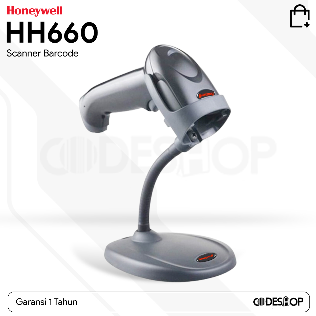 Jual Honeywell HH660 Scanner Handheld Scan Barcode QR Code 2D | Shopee ...