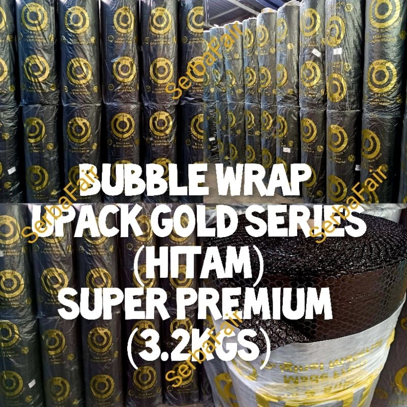 Jual Bubblewrap Upack GOLD Series 1.25x50M FULL / Bubble Wrap Paling