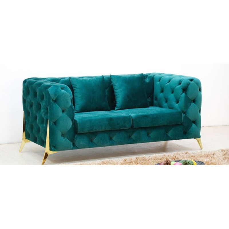 Jual KURSI SOFA CHESTERFIELD 2 SEAT SOFA KANCING 1000 SOFA SINGLE