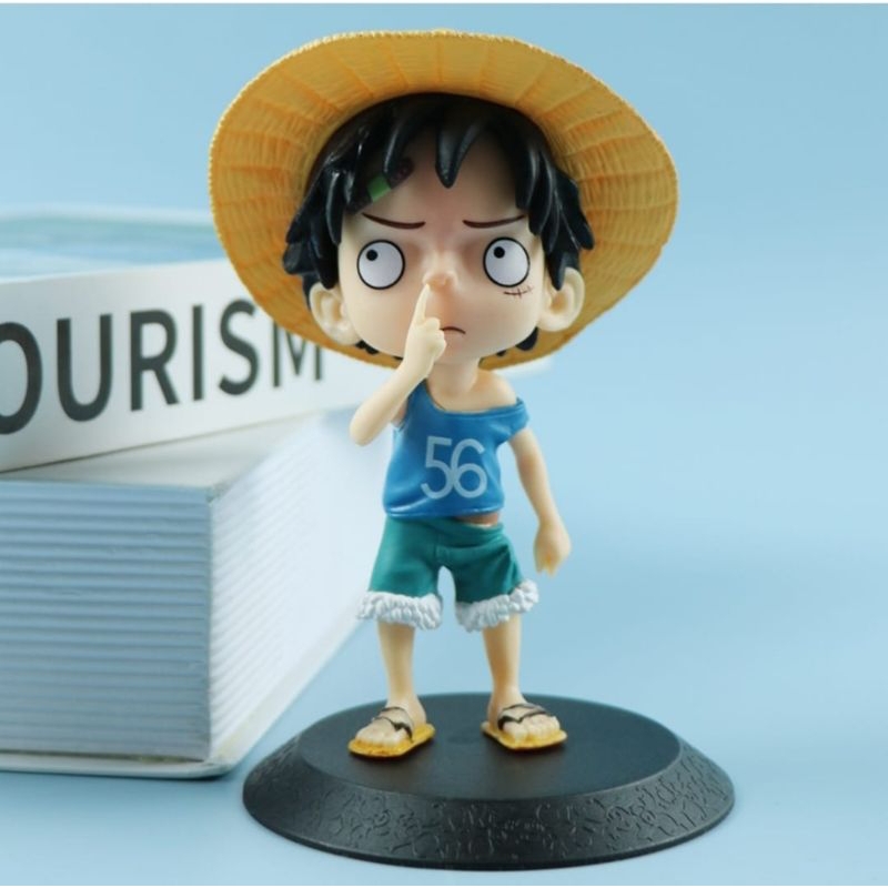 Jual Action figure one piece luffy masa kecil lagi ngupil | Shopee ...