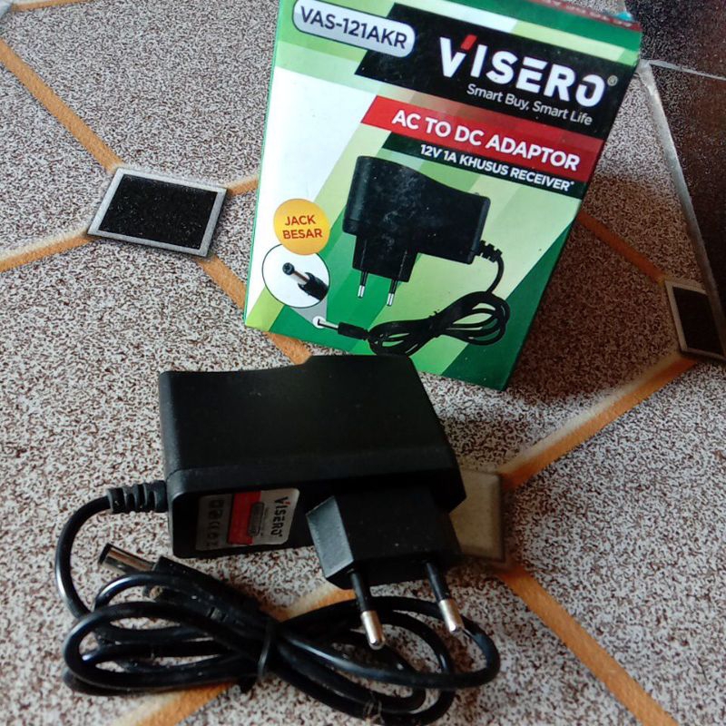 Jual Adaptor 12V 1A khusus Receiver Parabola Adaptor Parabola cas