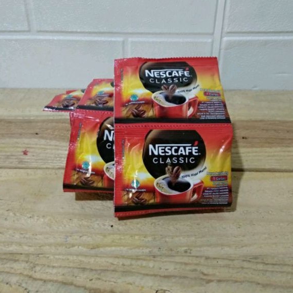 Jual Kopi NESCAFE CLASSIC Renceng (10 sachet) Shopee Indonesia