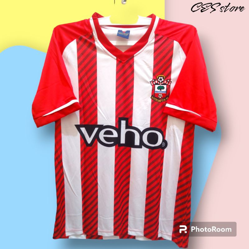 Retro Football Jersey Southampton FC N ° 19 Pelle 2014-2015