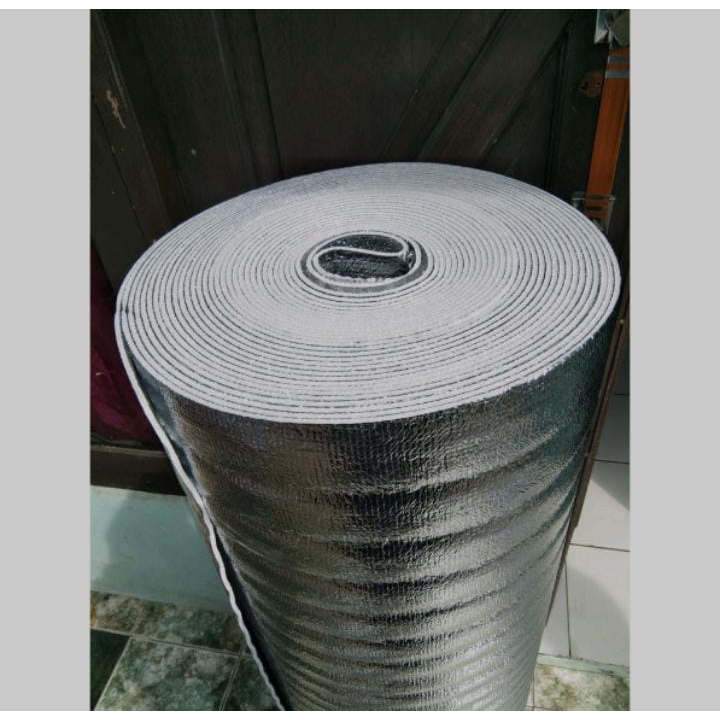 Jual Alumunium Foam Foil Mm Harga Per Meter Busa Foil Pe Foam Peredam Panas Atap Double Side