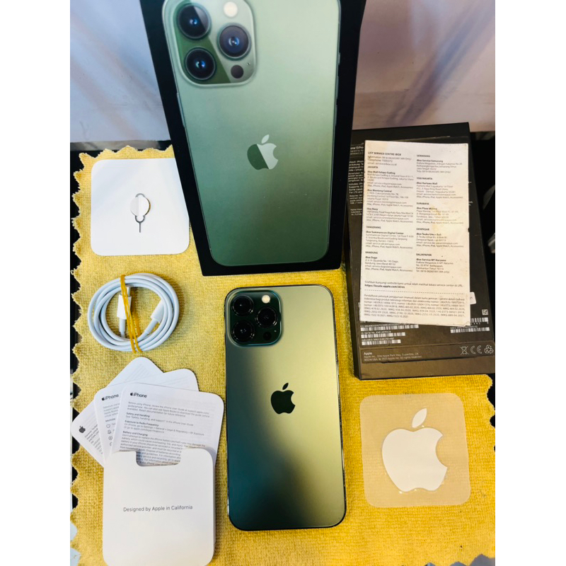 Jual Iphone 13 Promax 128gb Ibox Alpine Green Shopee Indonesia