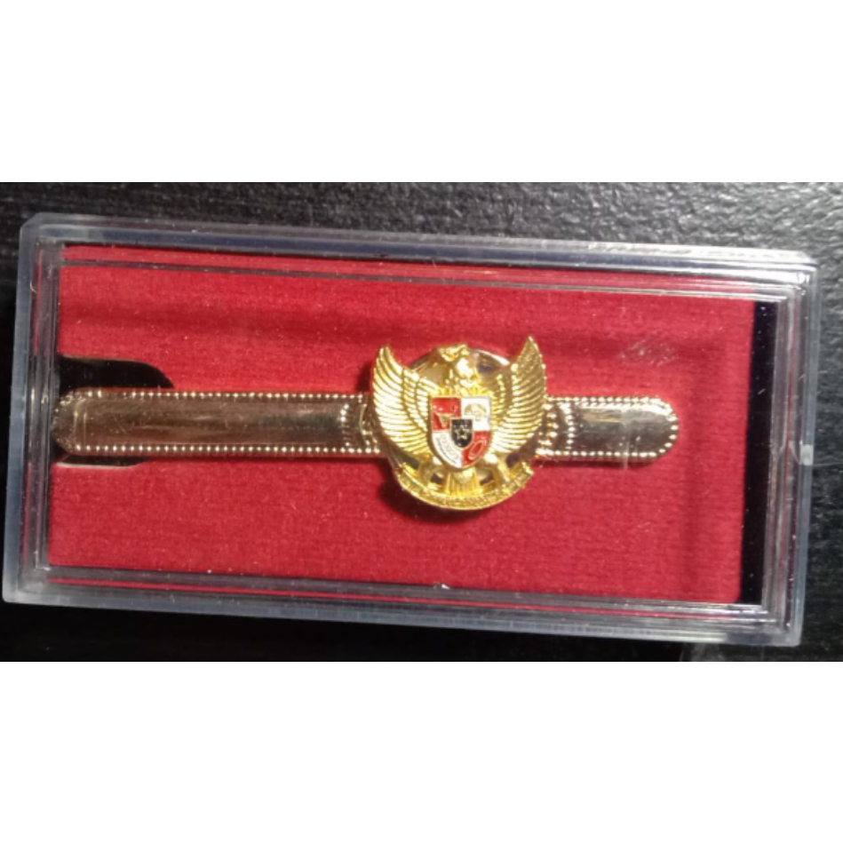 Jual pria-dasi- jepit dasi jepitan dasi penjepit dasi garuda plus box ...