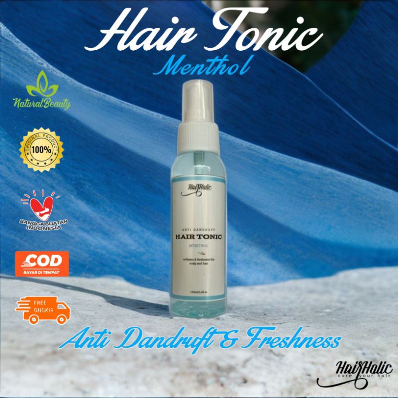 Jual Hair Tonic Vitamin Rambut Anti Dandruft, Anti ketombe menthol ...