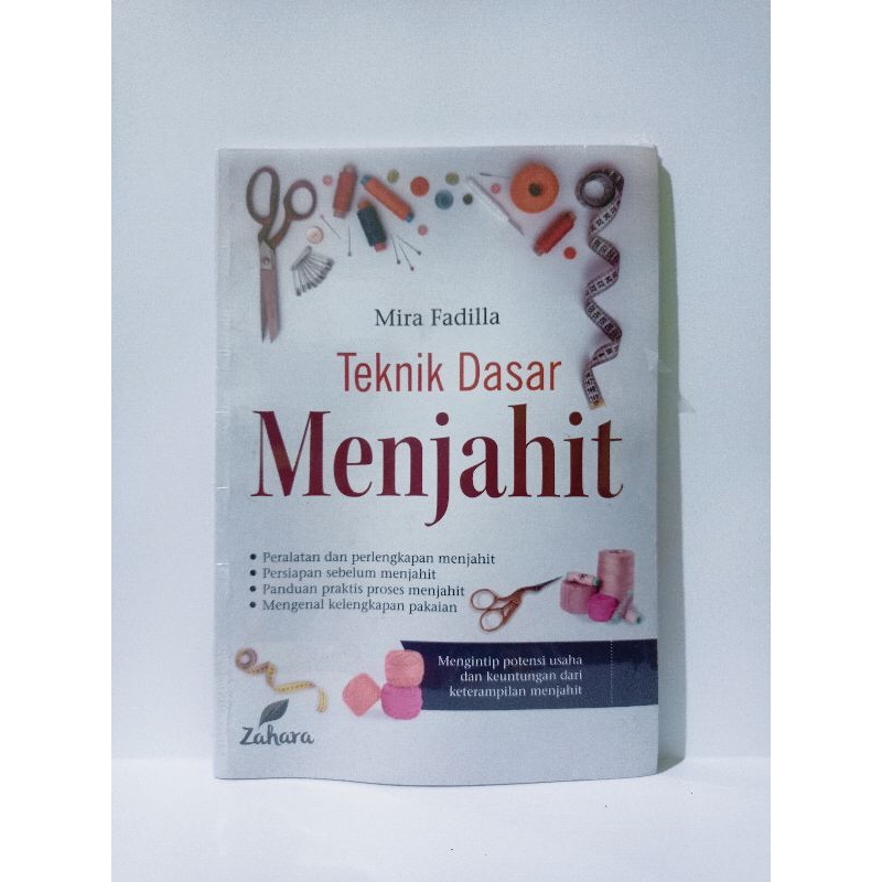 Jual Buku Keterampilan - Teknik Dasar Menjahit by Mira Fadilla | Shopee