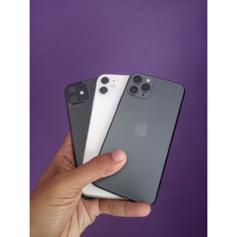 Jual iphone 11 pro 256gb ex resmi inter dan iphone 11 64gb second bekas