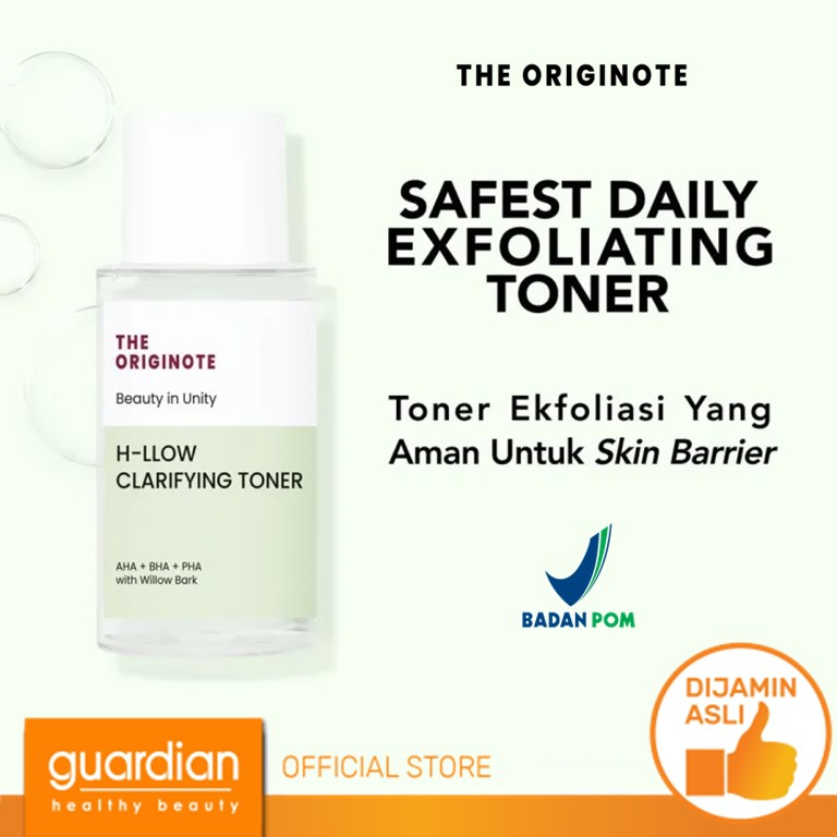 Jual The Originote H-llow Clarifying Toner AHA + BHA + PHA with Willow ...