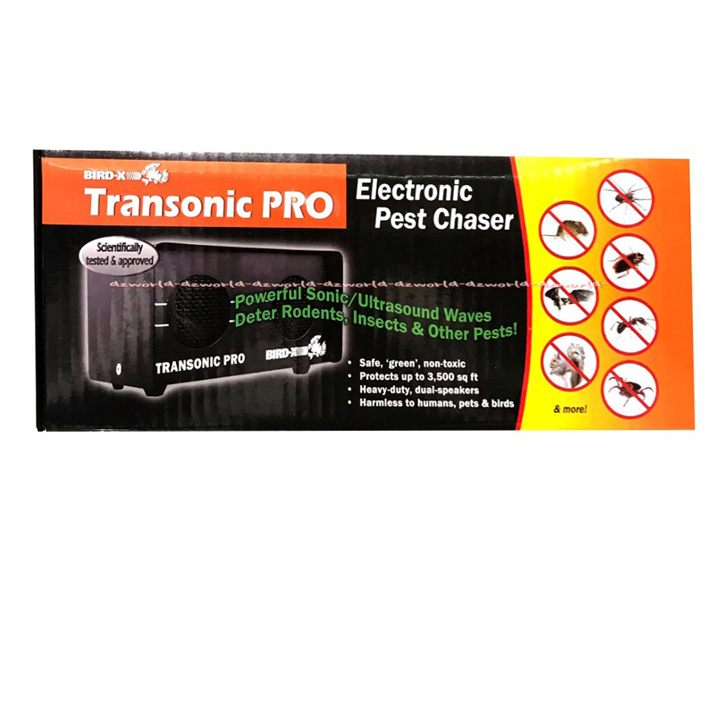 Jual Transonic Pro Bird X Electronic Pest Chaser Ultrasound Waves Alat