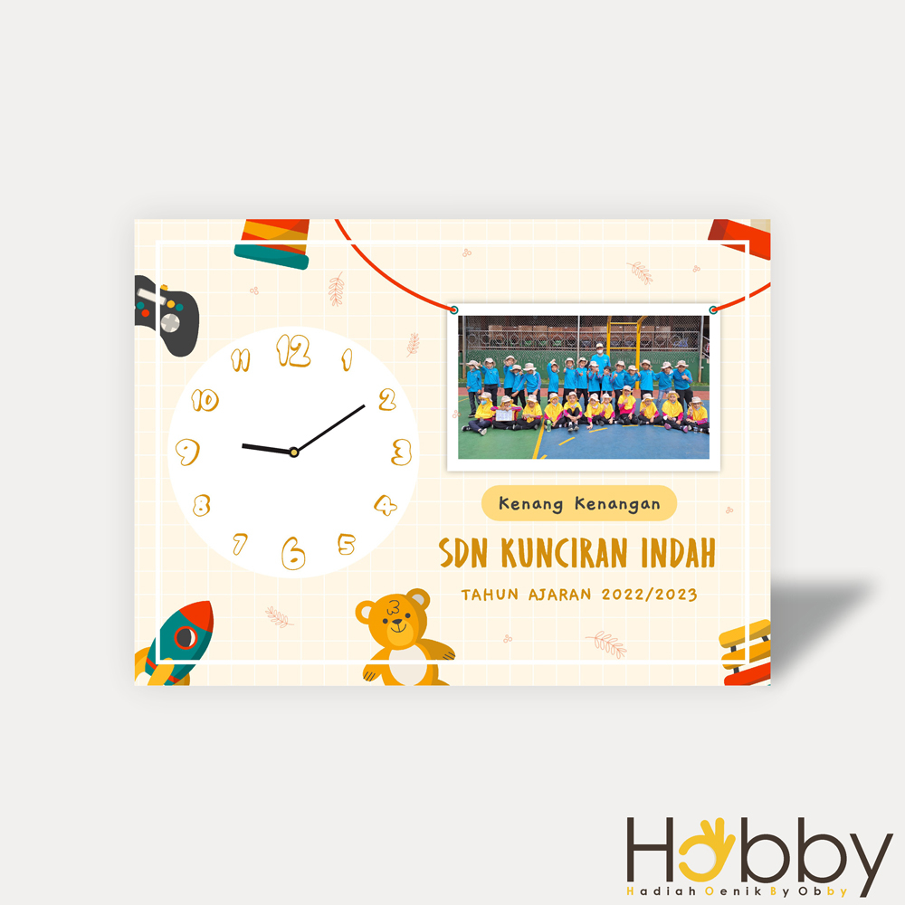 Jual JAM DINDING KAYU CUSTOM NAMA FOTO GIFT GRADUATION UNIK HAMPERS ...