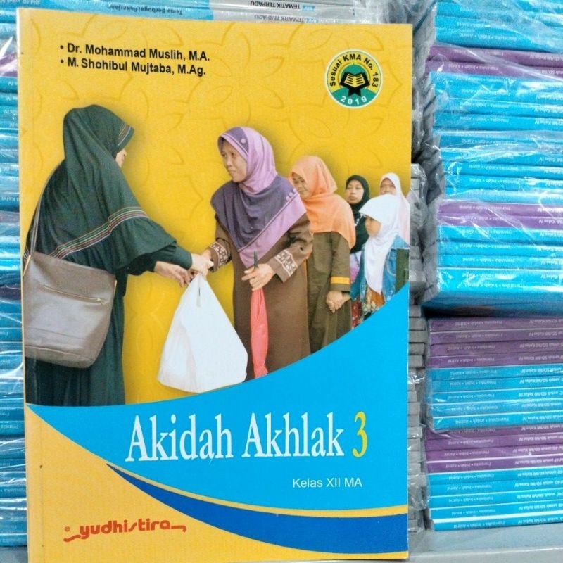 Jual Buku Akidah Akhlak Kelas 12 MA Penerbit Yudistira | Shopee Indonesia