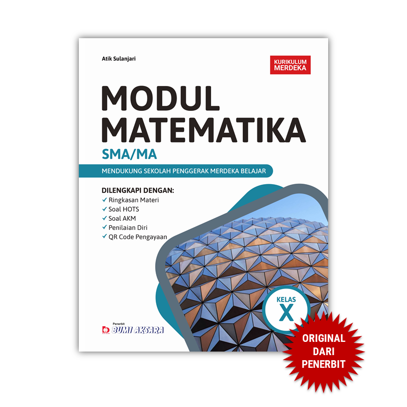 Jual Modul Matematika Kls X SMA MA Kurikulum Merdeka Bumi Aksara ...