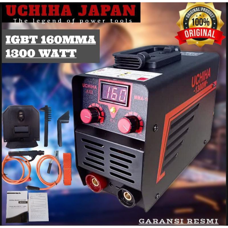 Jual Uchiha Inverter Travo Mesin Las Digital Komplit Japan Teknologi Shopee Indonesia