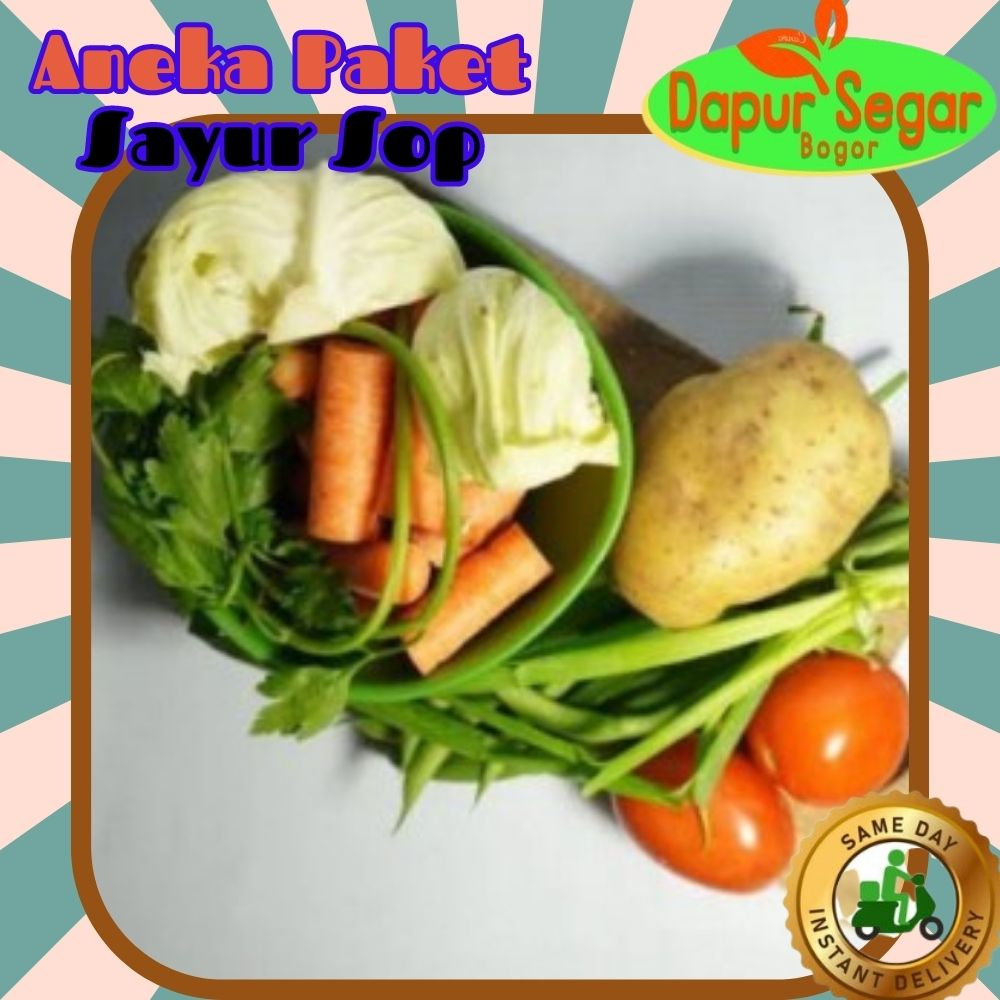 Jual Paket Sayur Sop 1 Pack Makanan Sayur Sayuran Segar Bogor Dapur