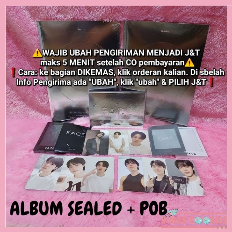 Jual READYSTOCK FIRST SOLO ALBUM PARK JIMIN BTS FACE WEVERSE ,M2U & KTOWN4U album jimin , album