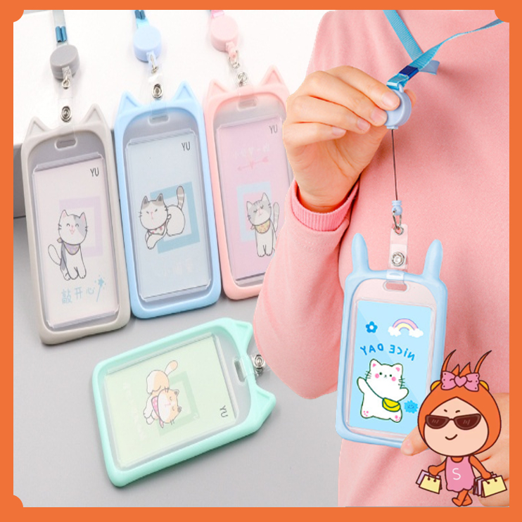 Jual Reseller 5770 Name Tag Lanyard Gantungan Kartu Motif