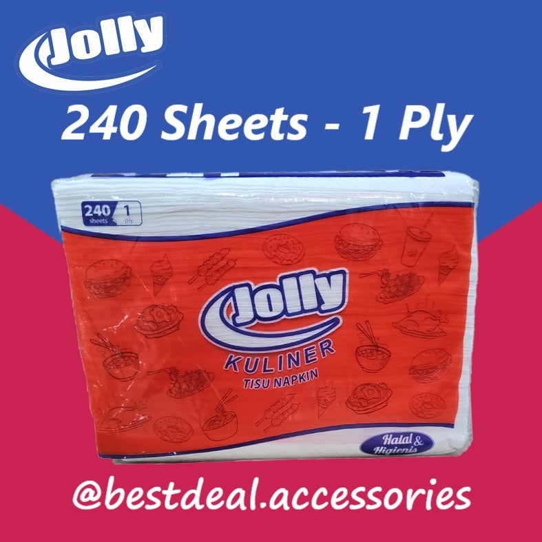 Jual Jolly Kuliner Napkin Tissue Dapur Masak Minyak Sheets Ply