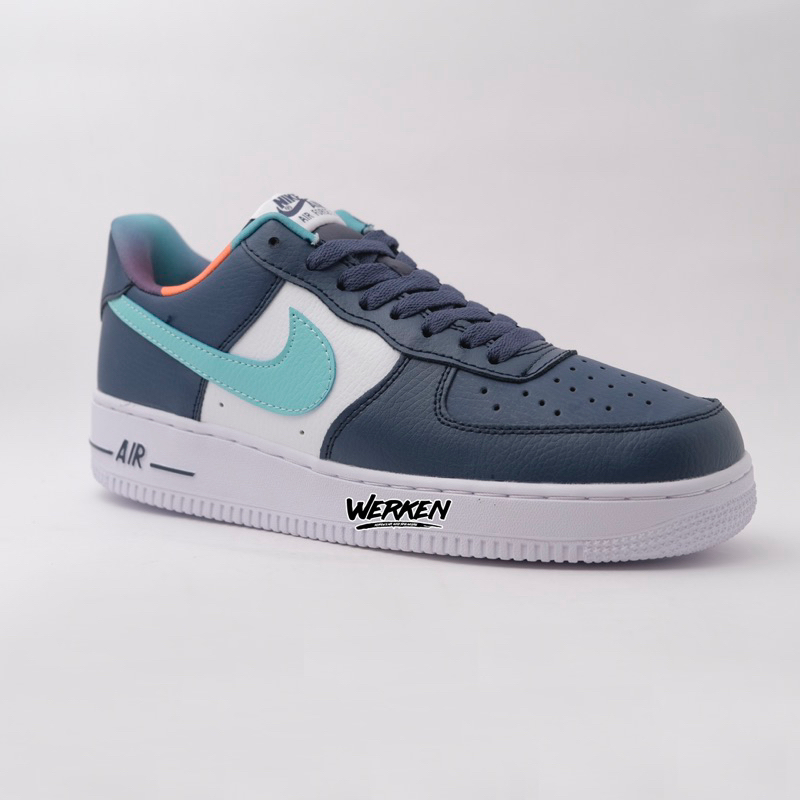 Jual Nike Air Force 1 Embedded White Green Black | Shopee Indonesia