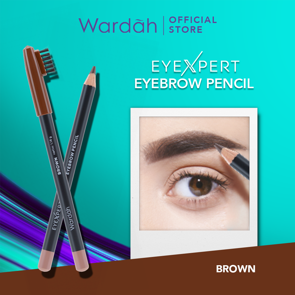 Jual Wardah EyeXpert Eyebrow Pencil 1.14 g Shopee Indonesia