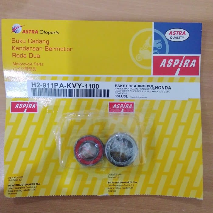 Jual Paket Bearing Puli Pulley Beat Spacy Scoopy Vario Karbu 110 125