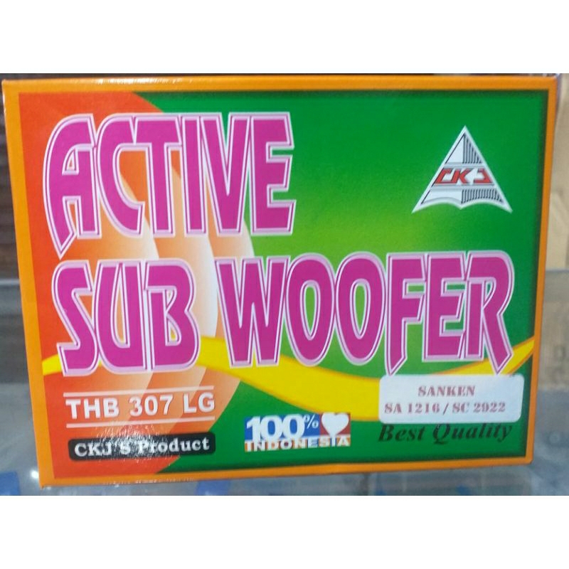 Jual Kit Subwoofer Active Lengkap Shopee Indonesia