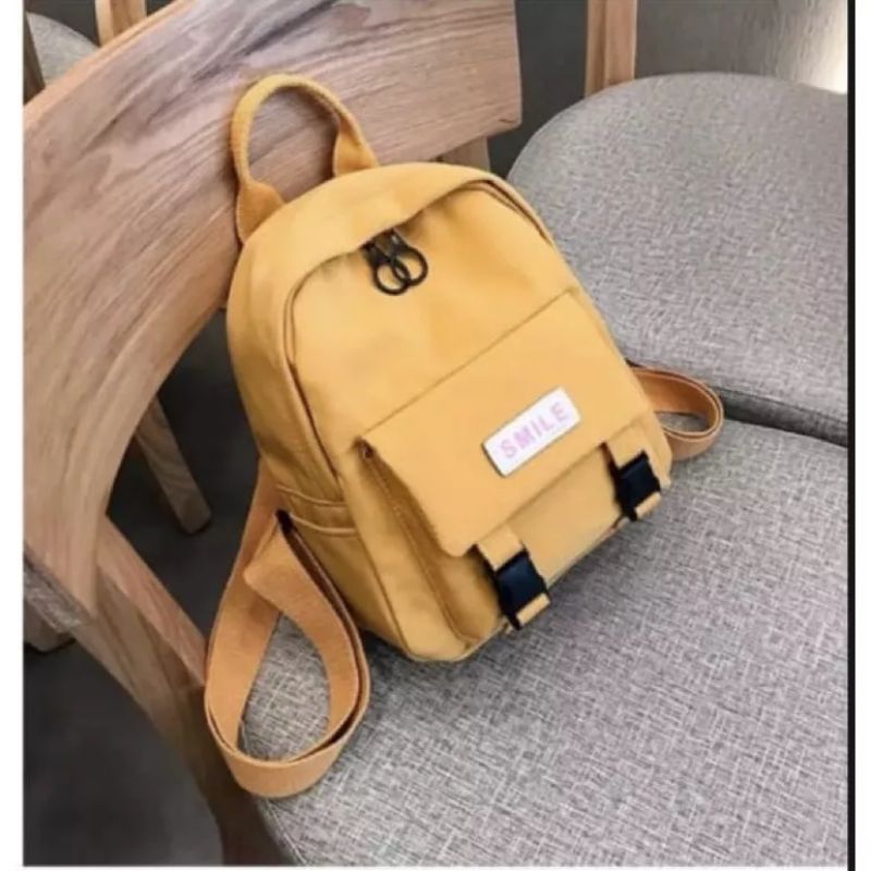 Jual SMILE - Tas ransel mini wanita stylish | Shopee Indonesia