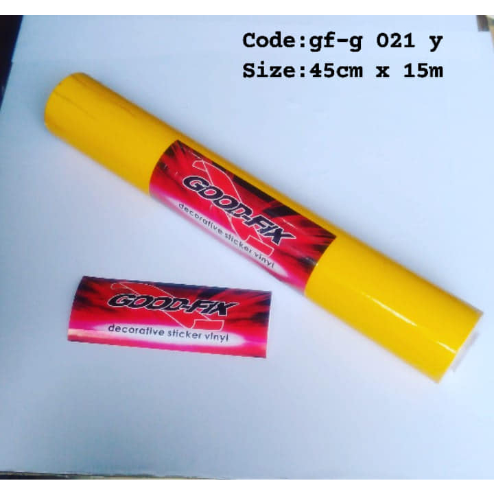 Jual Sticker GoodFix Gloss/Kilat melayani eceran dan grosiran Bisa CoD ...