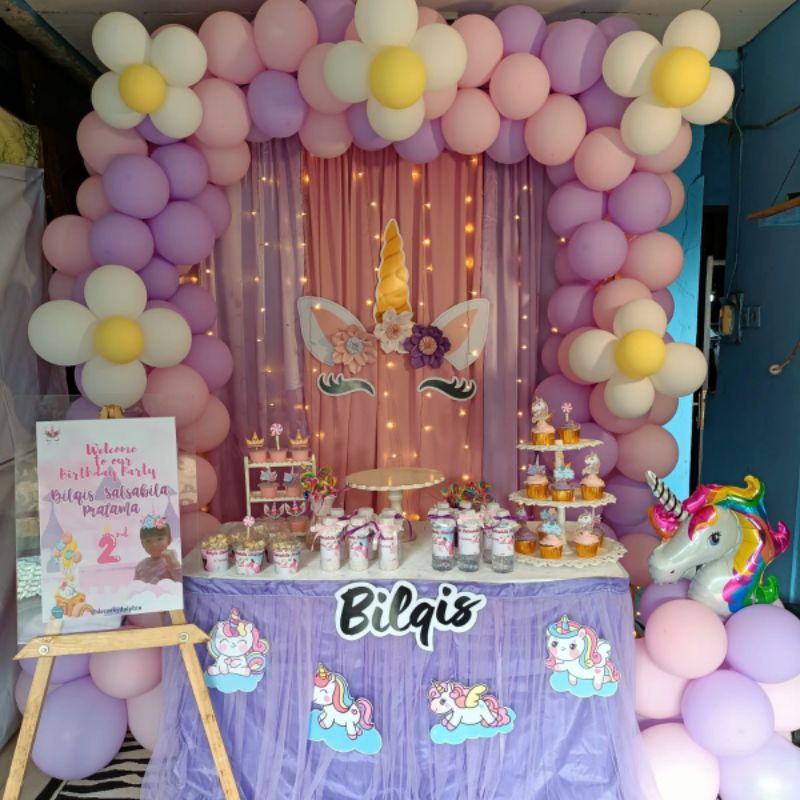 Jual Dessert table Ulang Tahun Anak dan Snacknya /Dessertable Kfc/McD