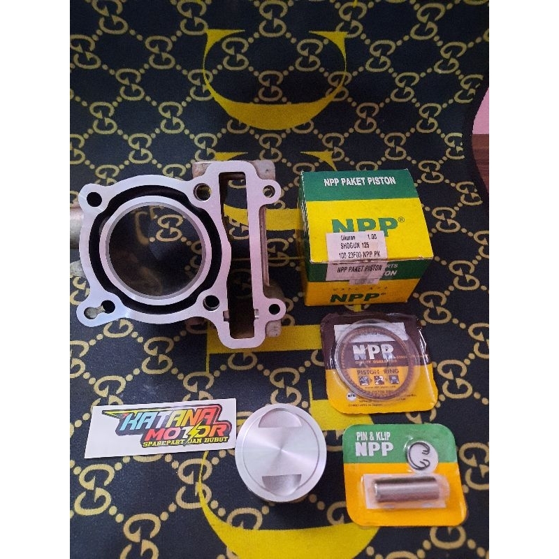 Jual Paket Blok Seher Set Bor Up Harian,Piston Kit NPP. Xeon RC FI Xeon GT 125 FI Aerox 125