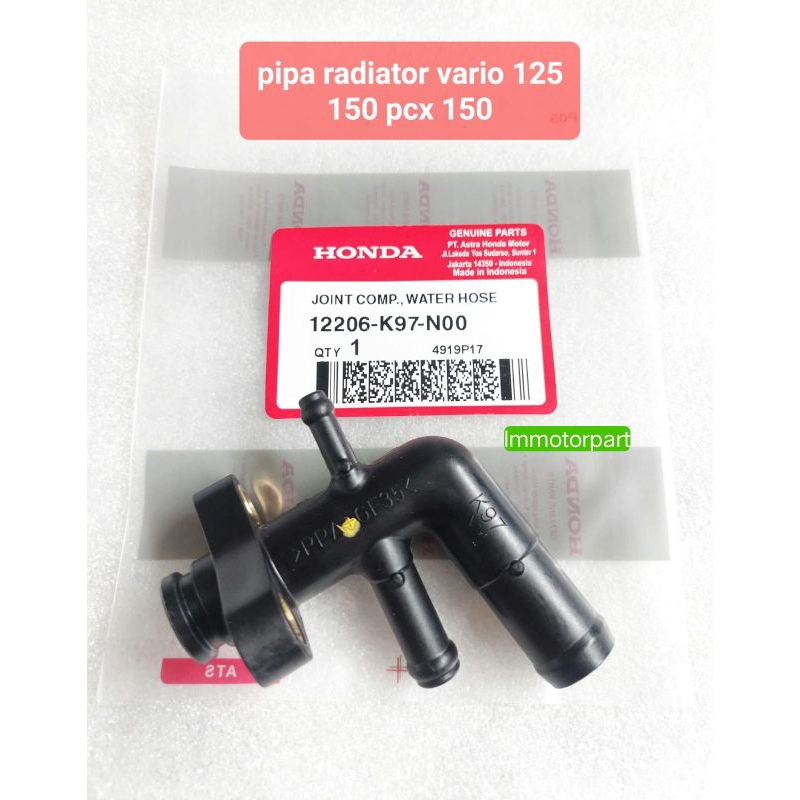 Jual PIPA SAMBUNGAN T RADIATOR VARIO 125 PCX 150 | Shopee Indonesia