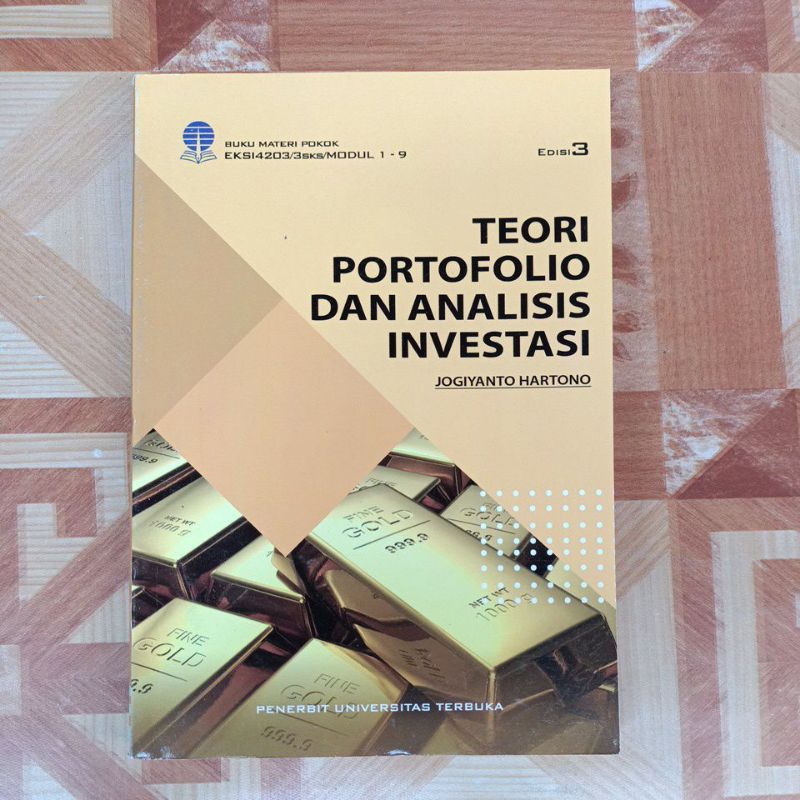 Jual ORIGINAL TEORI PORTOFOLIO DAN ANALISIS INVESTASI EDISI 3 ...