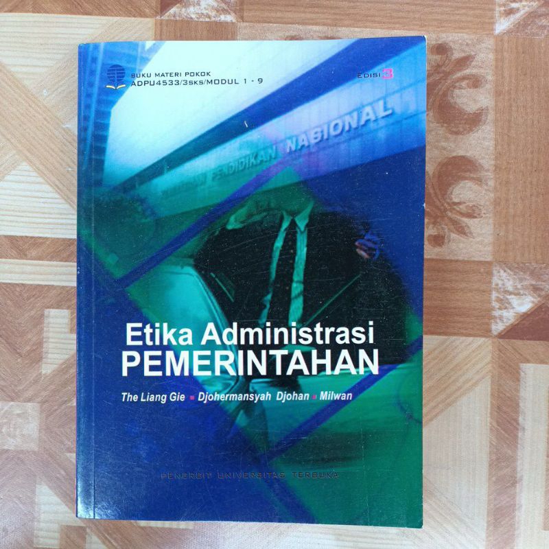 Jual Original Etika Administrasi Pemerintahan Edisi 3 Universitas 