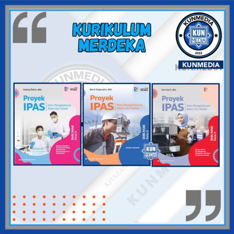 Jual KUNMEDIA - BUKU PROYEK IPAS KELAS 10 SMK KURIKULUM MERDEKA ...