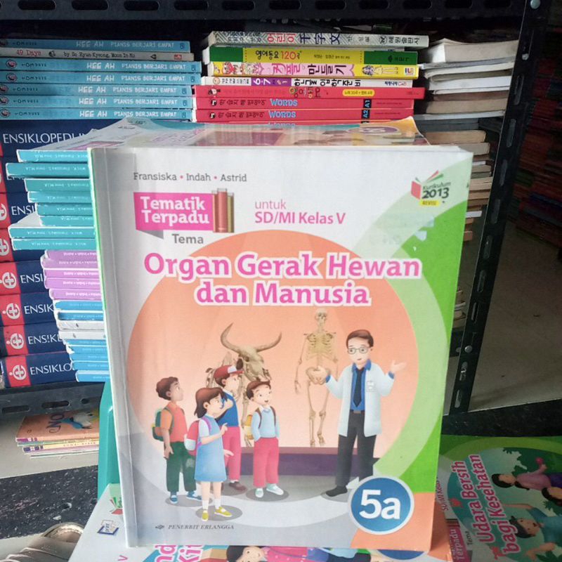 Jual buku tematik terpadu kelas 5a SD Erlangga Irene MJA buku bekas ...