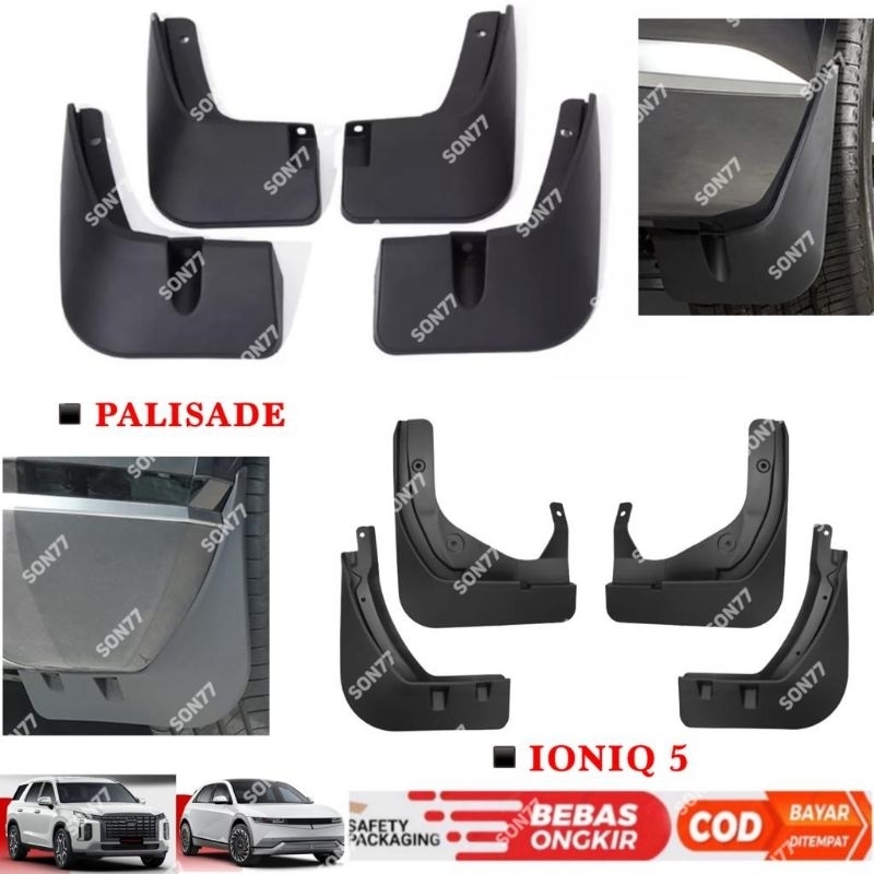 Jual Mud Guard Hyundai Ioniq 5 , Palisade 2022 2023 2024 Karpet Lumpur