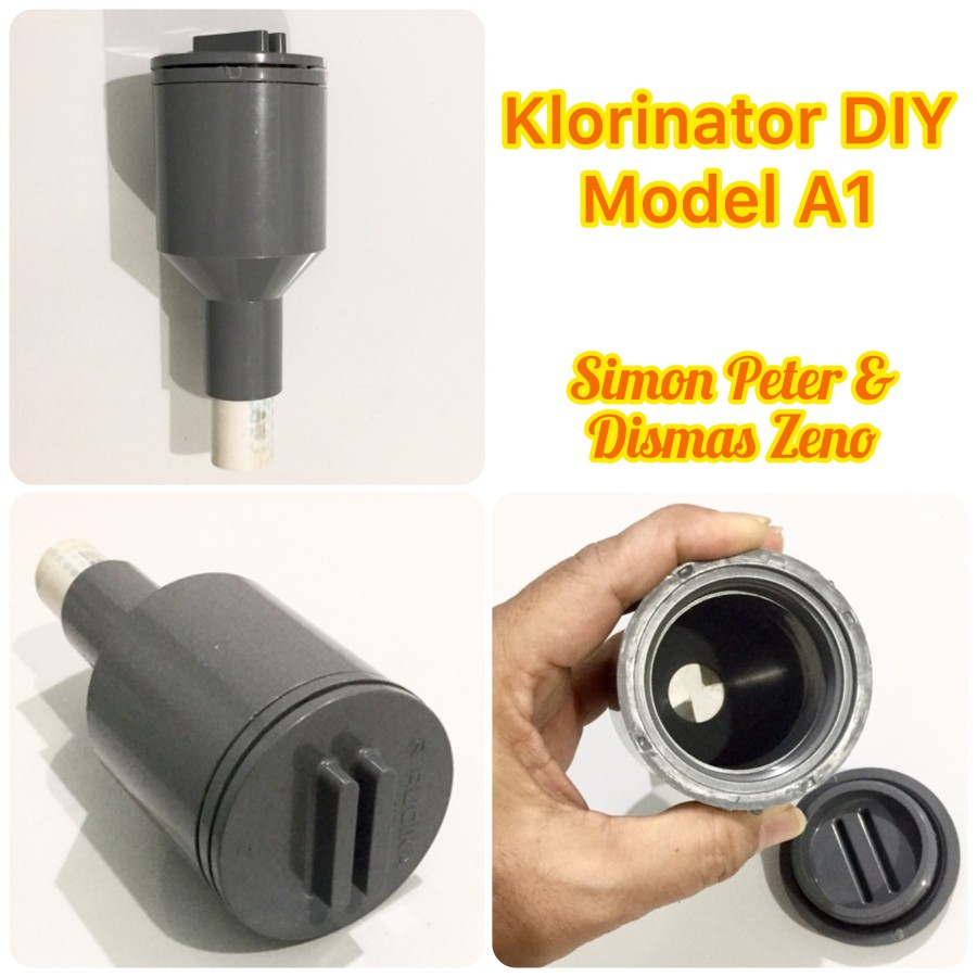 Jual Tabung Klorinator DIY Model A1 Chlorinator Rumah Kaporit Filter ...