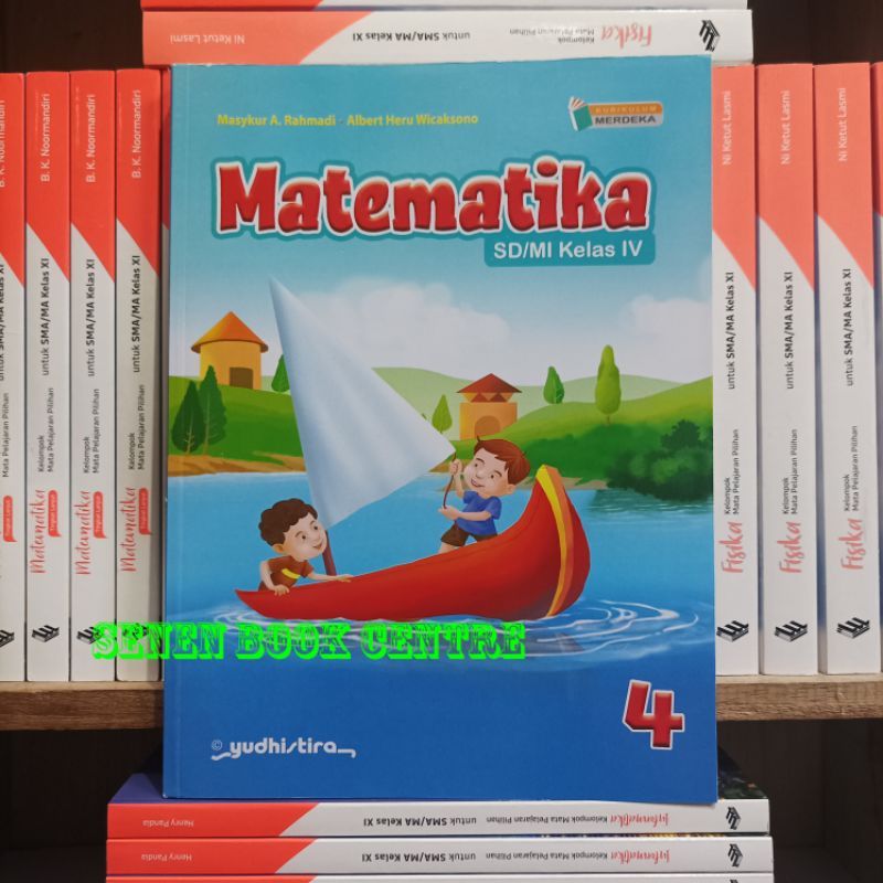 Jual Buku Matematika Kelas 4 SD/Mi Yudhistira Kurikulum Merdeka ...