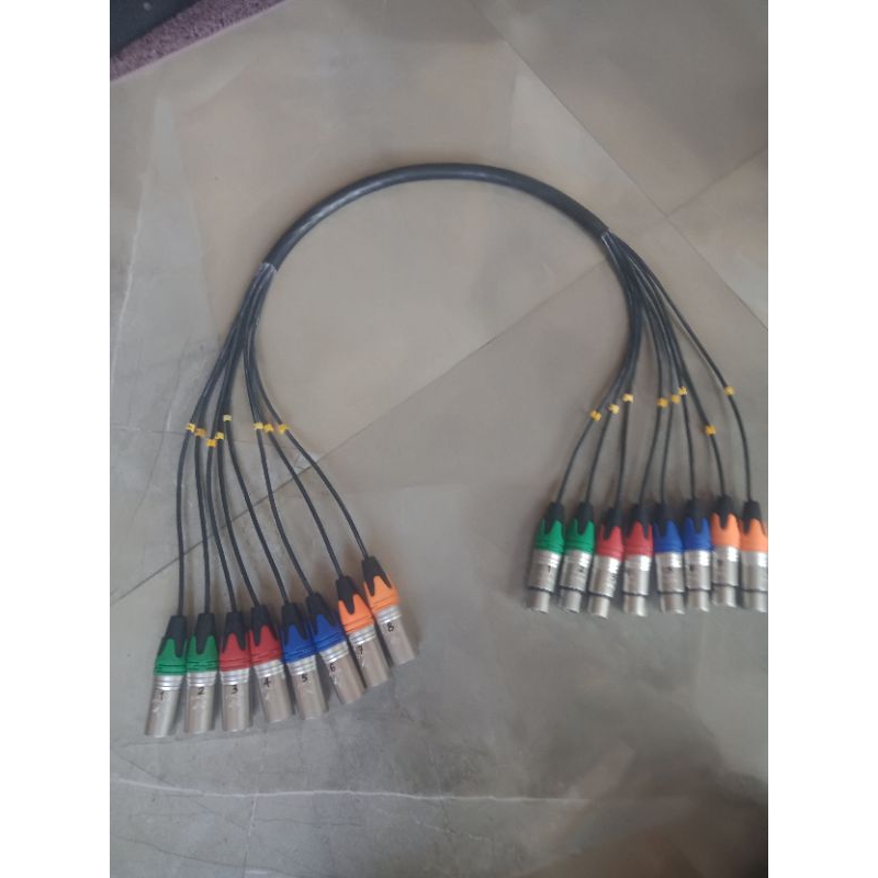 Jual kabel snake 8 ch lengkap dengan Canon 1.2.3. mtr | Shopee Indonesia