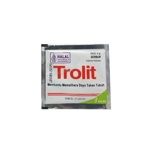Jual Trolit 6 Sachet @4gr Serbuk / Suplemen Daya Tahan Tubuh | Shopee ...
