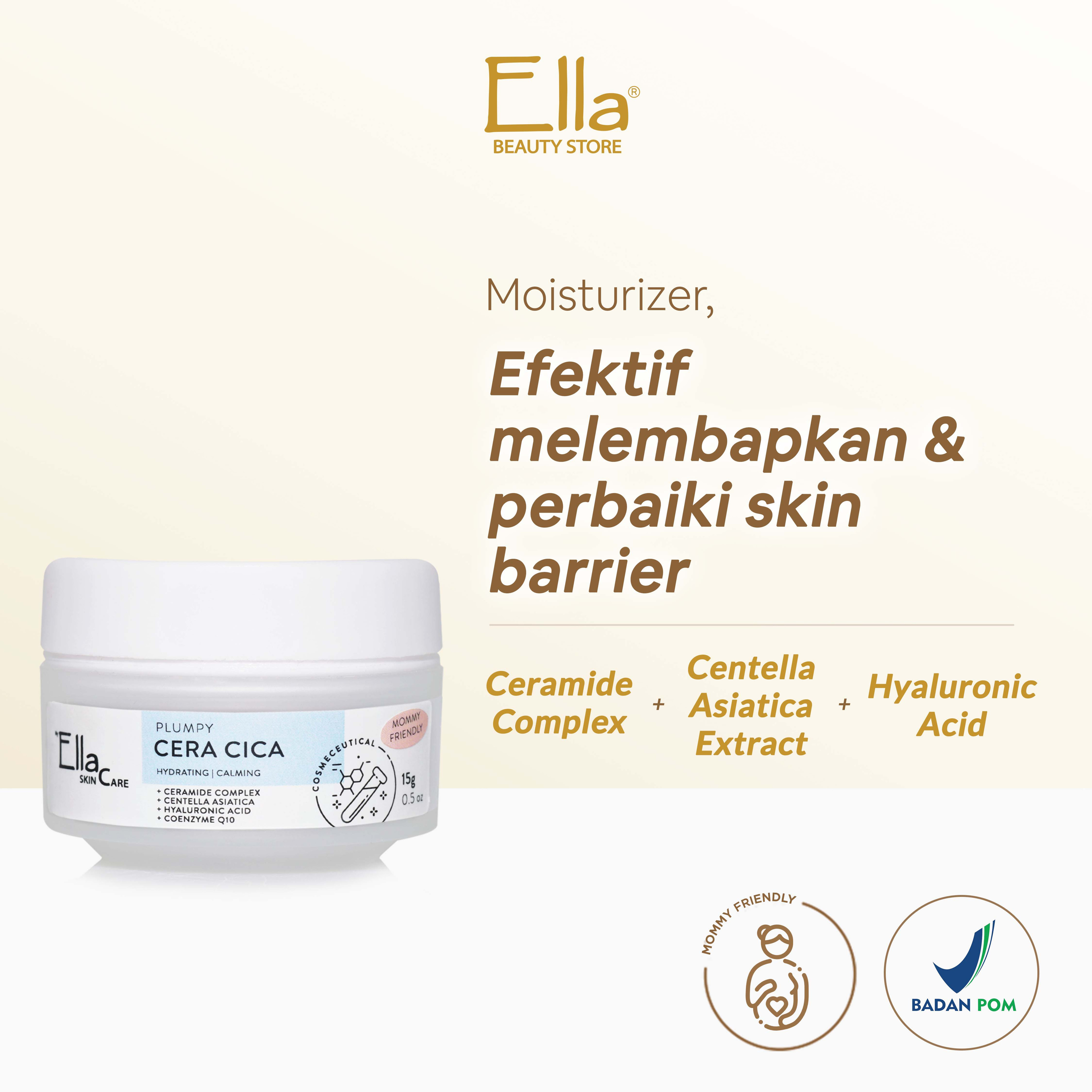 Manfaat Plumpy Cera Cica Ella Skincare