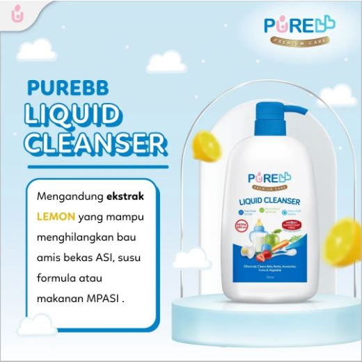 Jual PUREBB Liquid Cleanser Sabun Cuci Botol Bayi Nipple Cleanser Baby ...