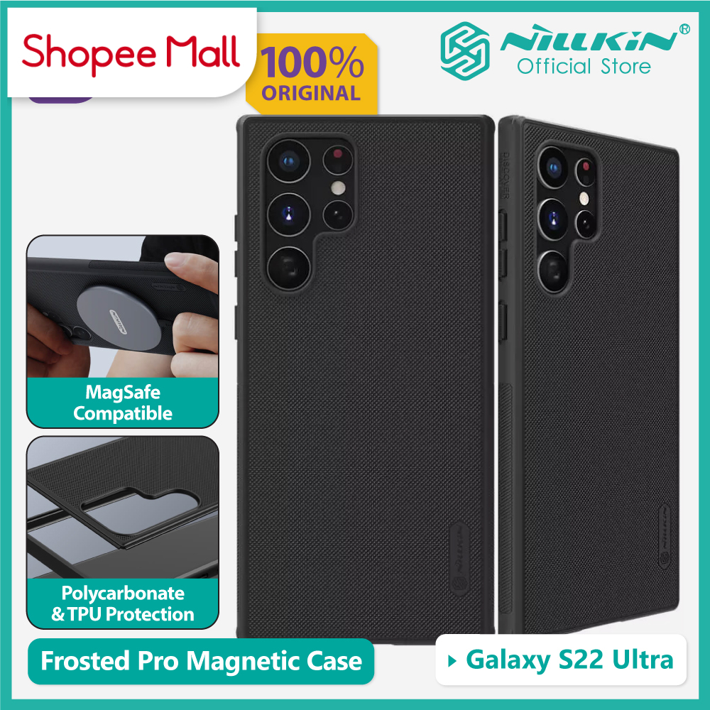 Jual Case Samsung Galaxy S22 Ultra Nillkin Frosted Pro MagSafe